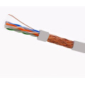 SFTP CAT6 Cable LSZH Fluke probado Soild Gris de cobre desnudo